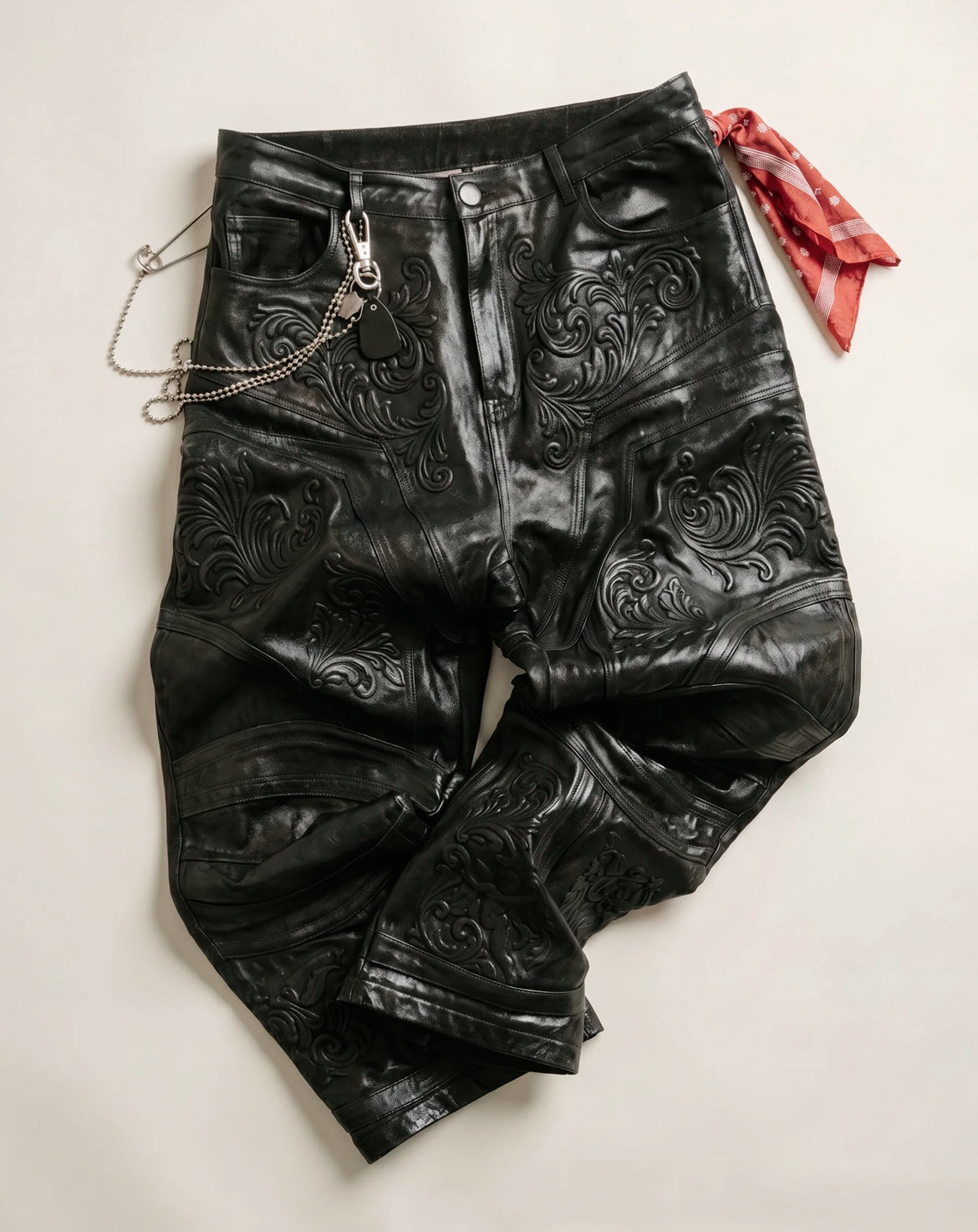 Armor Waxed Denim - black