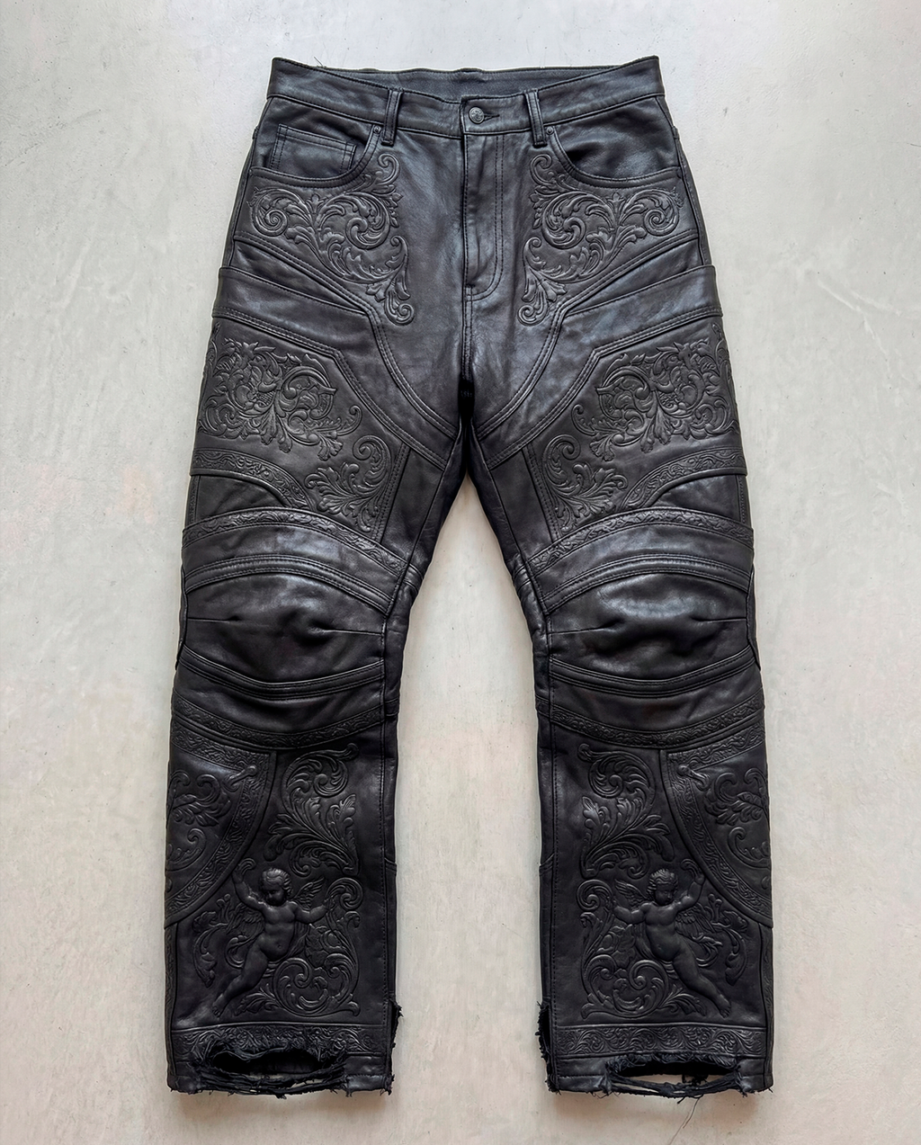 Armor Waxed Denim - black