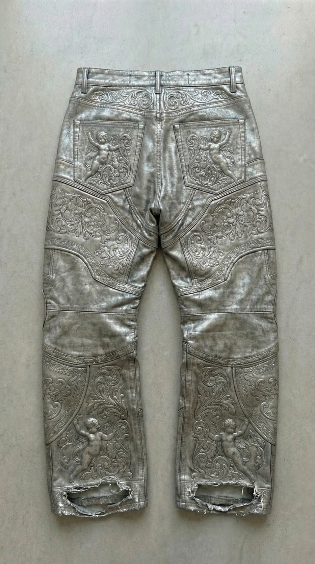 Armor Waxed Denim - silver