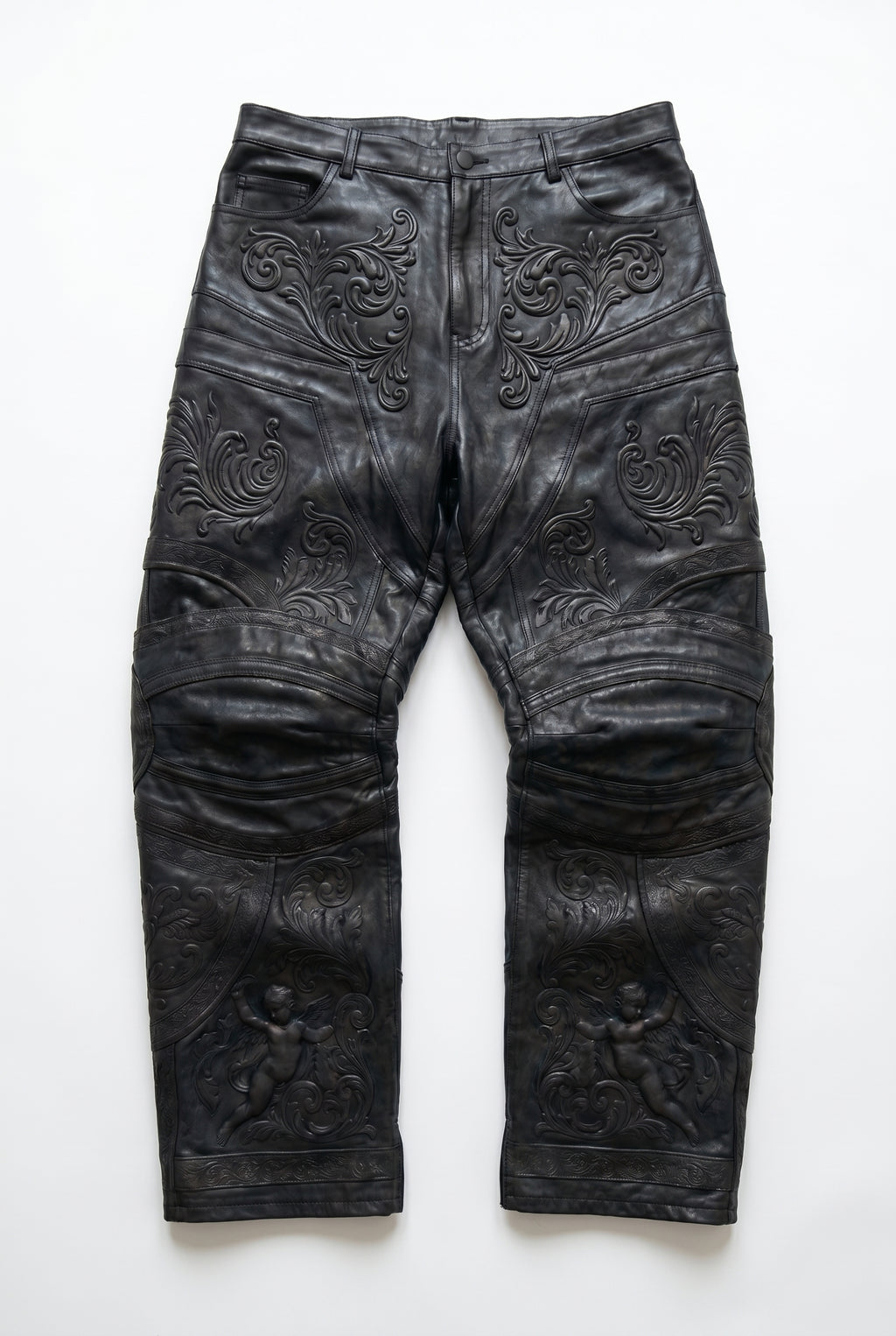 Armor Waxed Denim - black