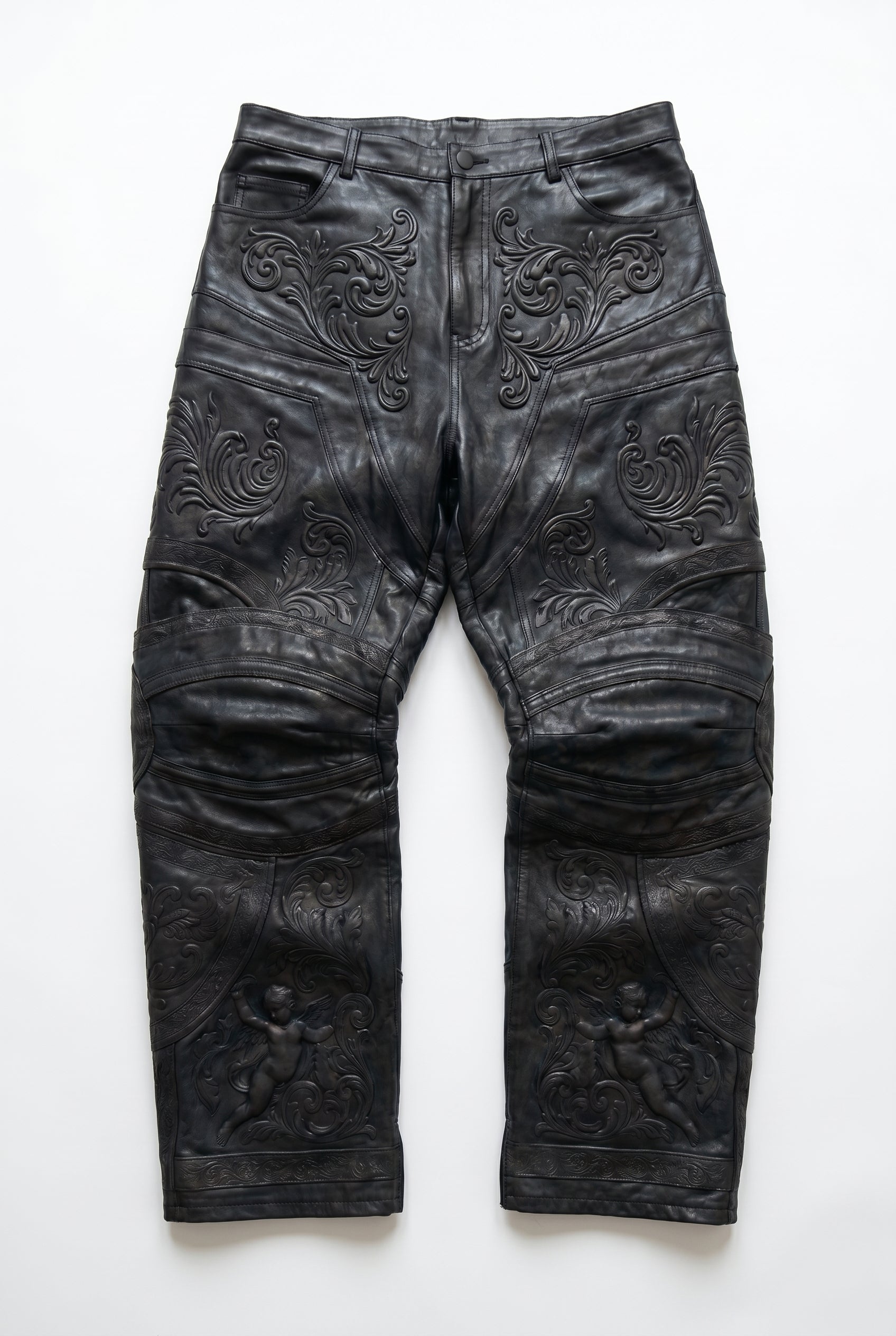 Armor Waxed Denim - black