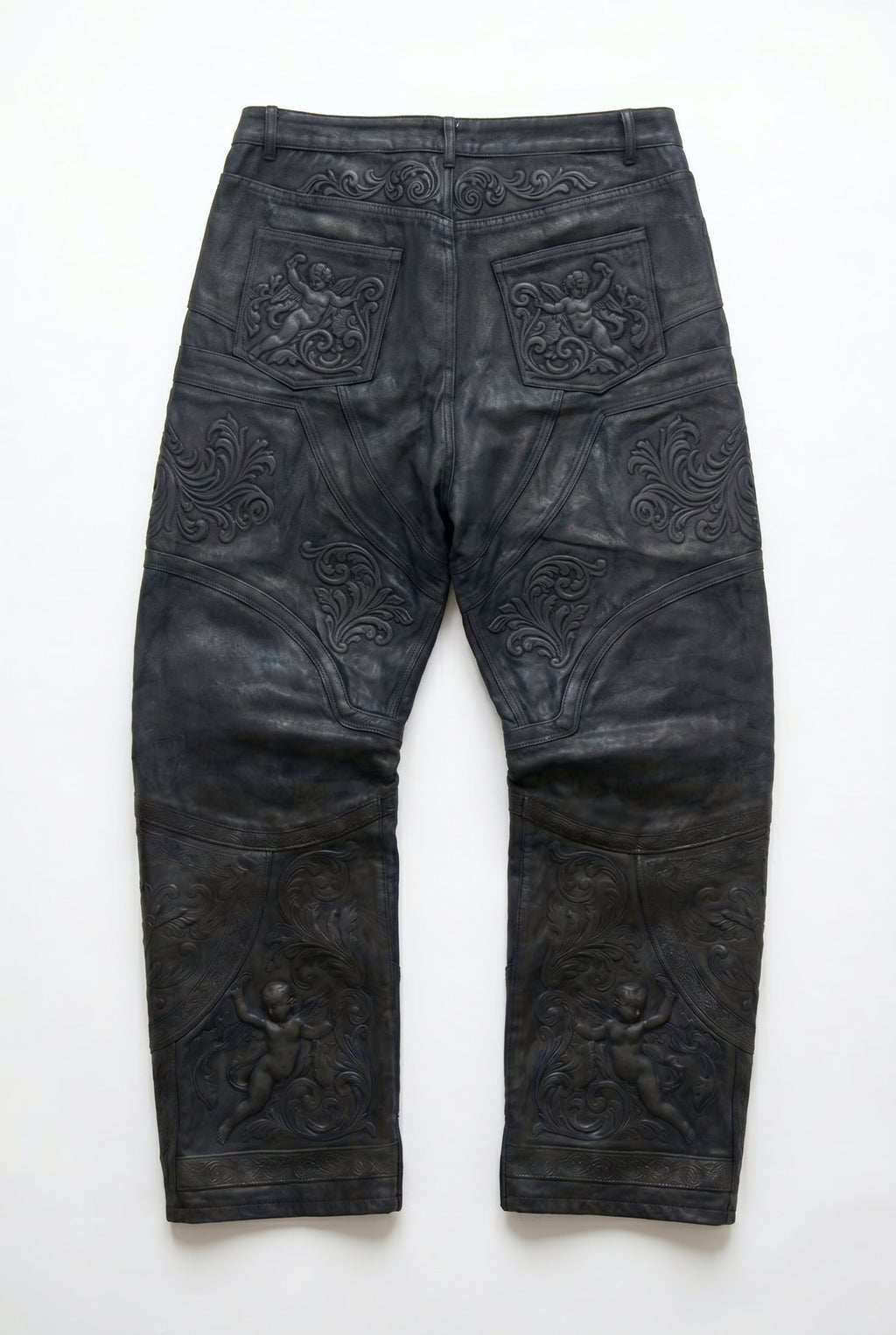 Armor Waxed Denim - black