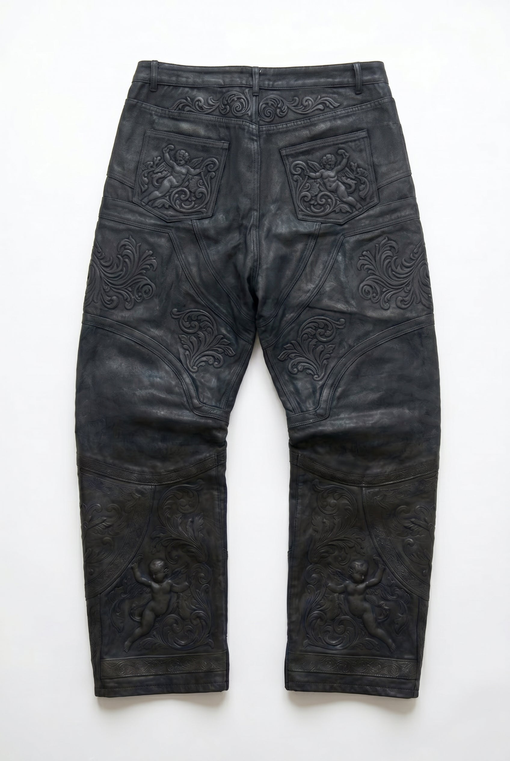 Armor Waxed Denim - black